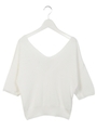 バックツイストTOPS/WHITE
