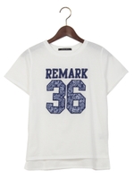 柄ナンバリング/半袖T/コン/ハナ