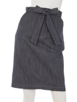 デニムタイトスカート/ネイビー