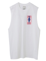 【X-GIRL×GIRL SKATEBOARDS】TANK TOP/ホワイト