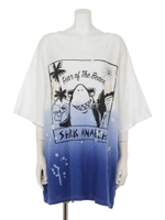 SHARK ANARCHY Tシャツ/スミクロ