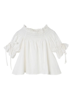 オフショルブラウス/ホワイト