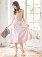 フレアコットンドレス/offwhite