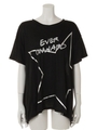 スターメッシュレイヤーTシャツ/オフ