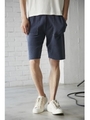 【AZUL by moussy】ハイテンション天竺スプレーショーツ/NVY