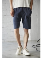 【AZUL by moussy】ハイテンション天竺スプレーショーツ/NVY