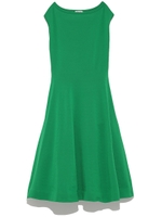 ホールガーメントフレアーワンピース/GRN