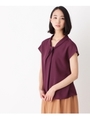 【WEB限定サイズ】夏の絶対王者ブラウス/パープル(083)