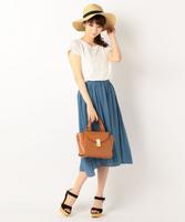 レースドッキングワンピ−ス