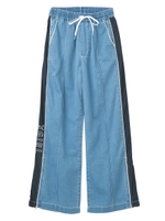 DENIM TRACK PANTS/ライトインディゴ