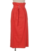 アサコンタイトスカート/レッド