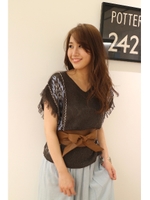 ２ｗａｙゆるサマーニット/すみ黒(010)