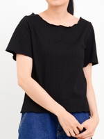 バック編上げメロウT/ブラック