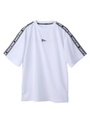 DRY S/S TEE LOGO TAPE/ホワイト