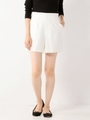 〓◇JOC R/N ダブルクロス ハイウエスト / 3分丈/OFF WHITE