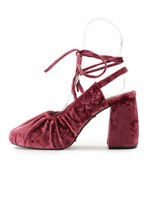 ギャザーデザインシューズ/PNK