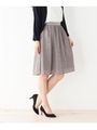 ラッセルレーススカート/ネイビー(093)