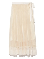 プリーツチュールスカート/PNK