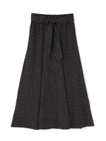 ドレープロングスカート/ドット1(011)