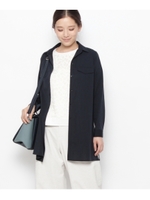 ロング開襟シャツ/ブルー系(094)