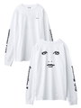 FACE REGULAR L/S TEE/ブラック