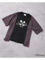 mickey リメイク風Tシャツ/オフホワイト