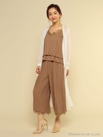 シフォン羽織/ベージュ