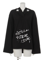 レイヤーフードスタープル/ブラック