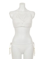 クロシェ2wayビキニ/シロ