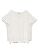 チュールニットプルオーバー/OWHT