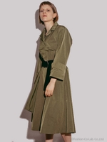 フレアーアシメワンピース/KHAKI