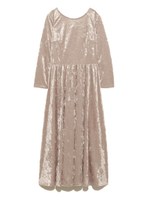 ベロアワンピース/NVY