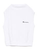 【FRAY I.D×Champion】ボトルネックノースリプルオーバー/WHT