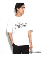 【WEB限定】COCA-COLA by tk.TAKEO KIKUCHI ビッグTシャツ/ホワイト(601)