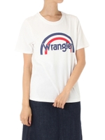 【AZUL by moussy】Wrangler×AZUL PRINT TEE/WHT