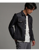 【J∞QUALITY】ストレッチデニムジャケット/ブルー系(094)