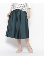 キュプラツイルミディースカート/キャメル(041)