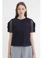 サニーレースブラウス/CHALK(030)