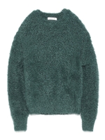 シャギーニットプルオーバー/BLK