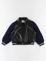 ボリュームスリーブライダース(タフタ)/ブラック