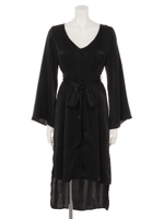 Vintage long Gown/ブラック