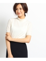 【VERY11月号掲載】ウールハイネックニット/ピンク系(675)