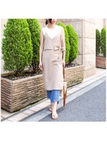 キャミリボンワンピース/ネイビー