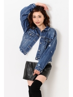 クラッシュショートGジャン/NAVY