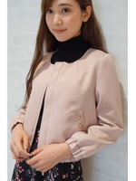 ジュエル　MA-1　ブルゾン/ピンク(090)