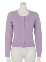 フラワービジュー刺繍ボタンCD/ピーコックグリーン