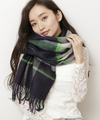 [SETFAIR]チェック柄ストール
