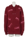 THRASHERロゴパターンHOODIE/オフホワイト