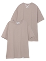 XBYO SS TEE CF1129/グレー