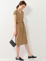 〓★JOC R/C/P ベルト/ポケット付 ワンピース/MD.BROWN